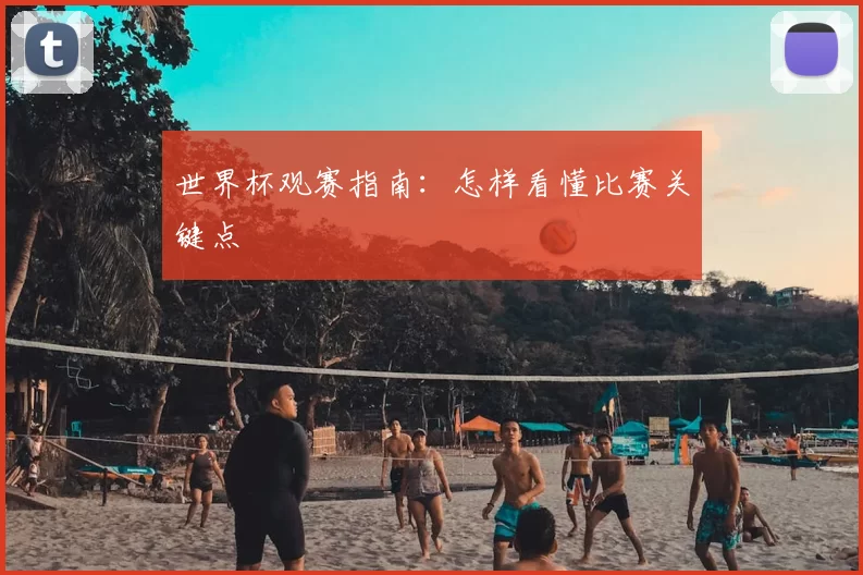世界杯观赛指南：怎样看懂比赛关键点