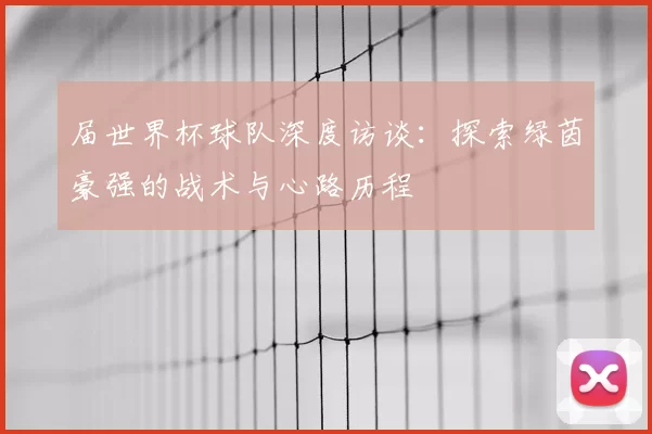 届世界杯球队深度访谈：探索绿茵豪强的战术与心路历程